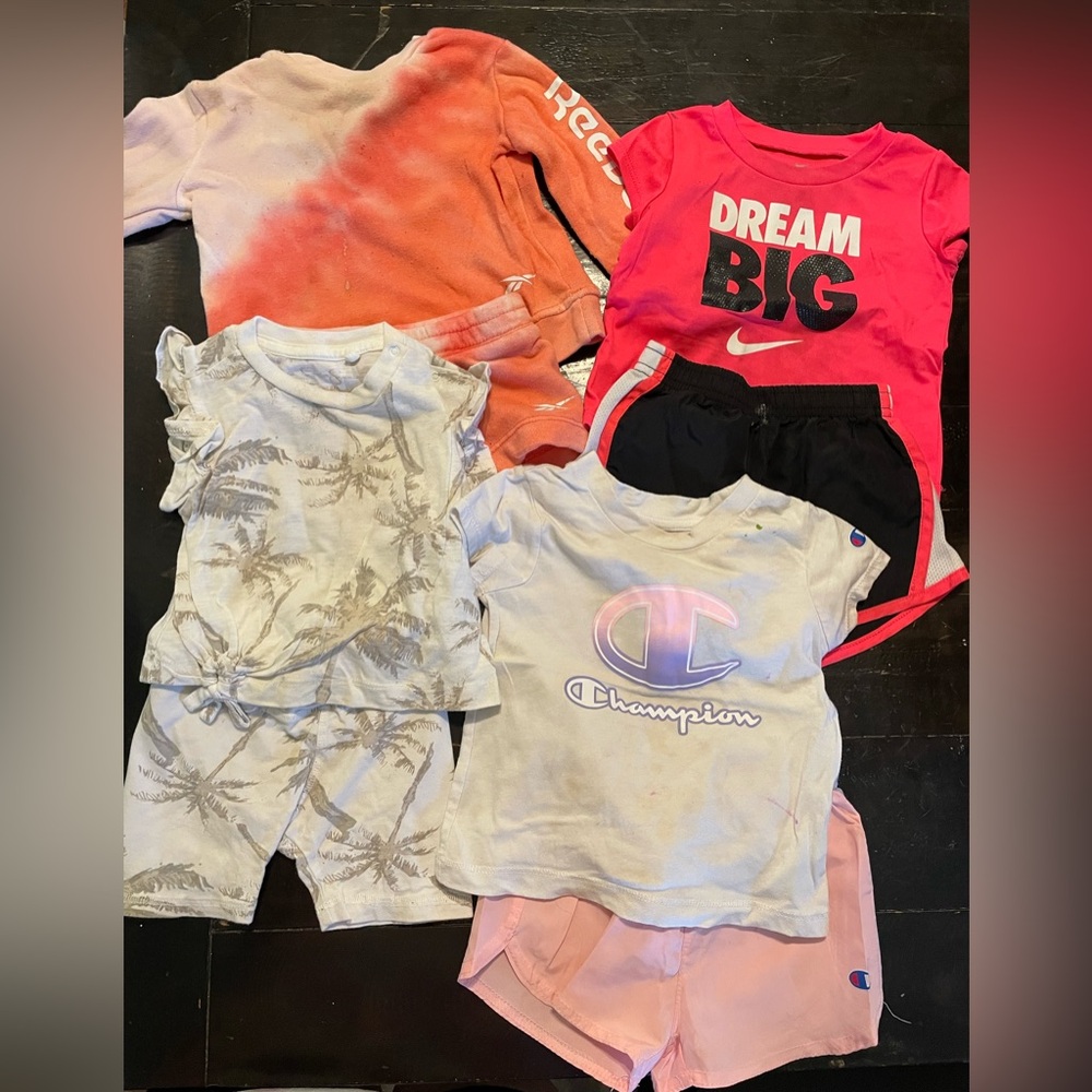 Lot of 4 PLAY short outfits